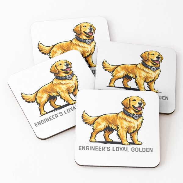 Item preview, Engineer's Loyal Golden Retriever Engineer Gift T-Shirt designed and sold by Sahil Randhawa.