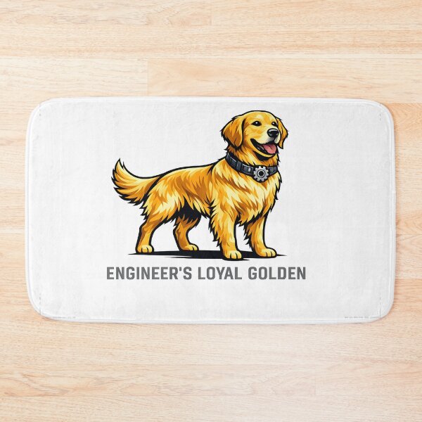 Item preview, Engineer's Loyal Golden Retriever Engineer Gift T-Shirt designed and sold by Sahil Randhawa.