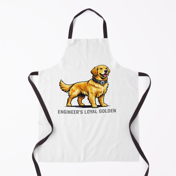 Item preview, Engineer's Loyal Golden Retriever Engineer Gift T-Shirt designed and sold by Sahil Randhawa.