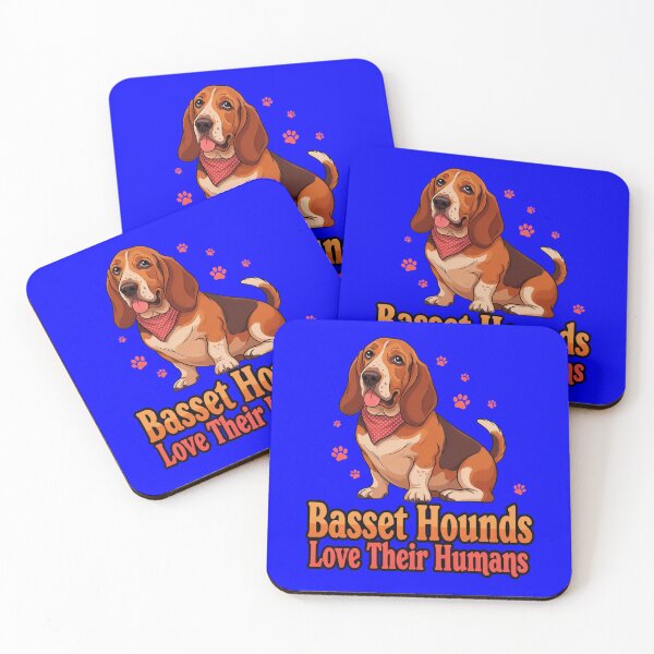 Item preview, Basset Hound Dog Owner Basset Hounds Love Their Humans Owner Pet Dog  Art Design designed and sold by fantasticdesign.