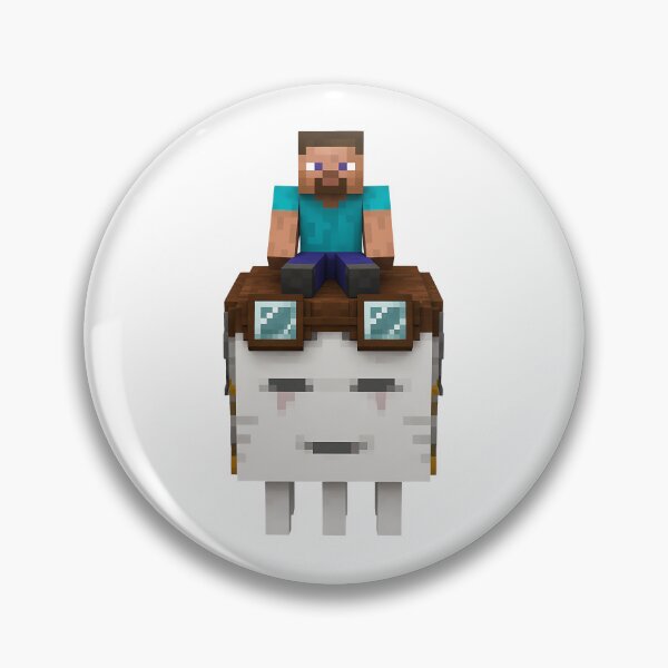 Item preview, Pixel Block Builder Riding Cute Cube Creature – Retro Gaming Art designed and sold by MugenAnime.