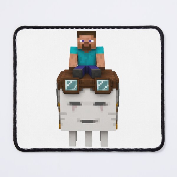 Item preview, Pixel Block Builder Riding Cute Cube Creature – Retro Gaming Art designed and sold by MugenAnime.