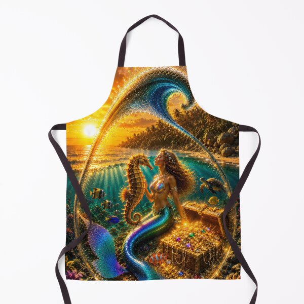 Item preview, Mermaid with seahorse designed and sold by JBXDesigner.
