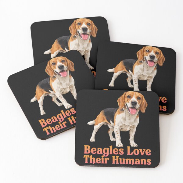 Item preview, Beagle Pet Owner Art Design Beagles Love Their Humans Owner Pet Dog  Cute Art Design designed and sold by fantasticdesign.