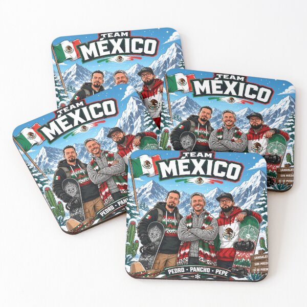 Item preview, The Mexican Snowboard Team - Pedro, Pancho & Pepe designed and sold by BadgerIsland.
