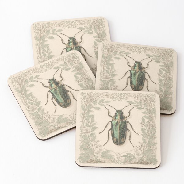Item preview, Vintage Beetle Specimen Study designed and sold by PictorialWhimsy.