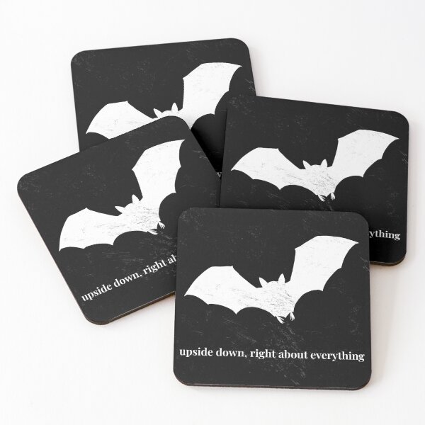 Item preview, Upside Down, Right About Everything – Bat Grain Poster designed and sold by Soulink-Studio.