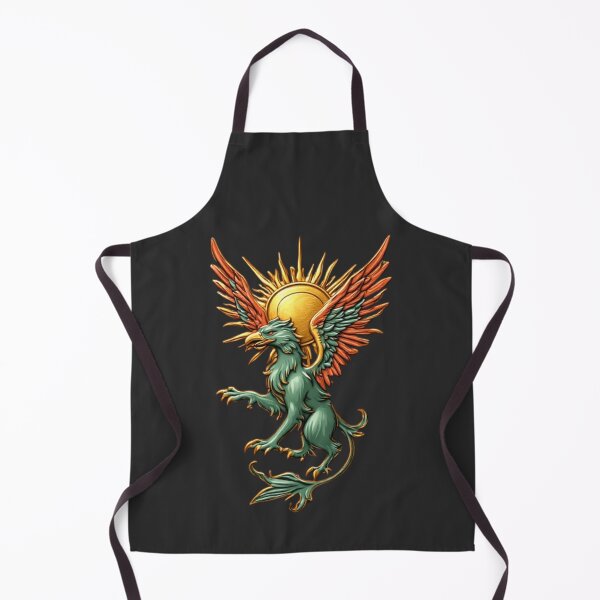 Item preview,  Golden Griffin with Sun | Elysium Echoes Mythical Icon 02 designed and sold by Shift-Bloom.