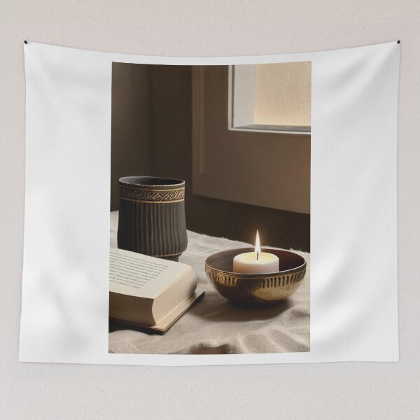 Item preview, Interior - Afro-Bohemian Ambiance, Warm and Spiritual Aesthetic designed and sold by Reverso-Design.
