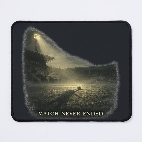 Item preview, Match Never Ended – Haunted Football Stadium | Dark Academia Soccer Vintage Graphic  Why this title works designed and sold by warlistop.