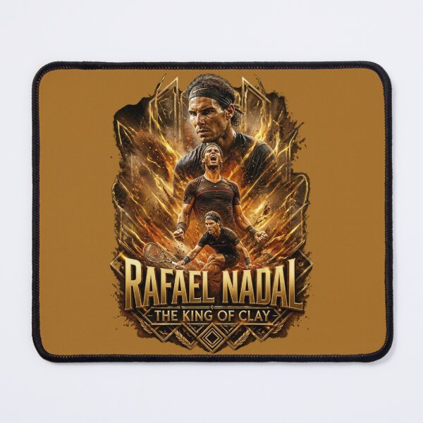 Item preview, Rafael Nadal The King of Clay | Premium Tennis Champion Digital Artwork | Luxury Sports Poster  Main Tag designed and sold by tareankush.