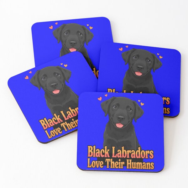 Item preview, Black Labradors Love Their Humans Pet Dog Owner  Art Design designed and sold by fantasticdesign.