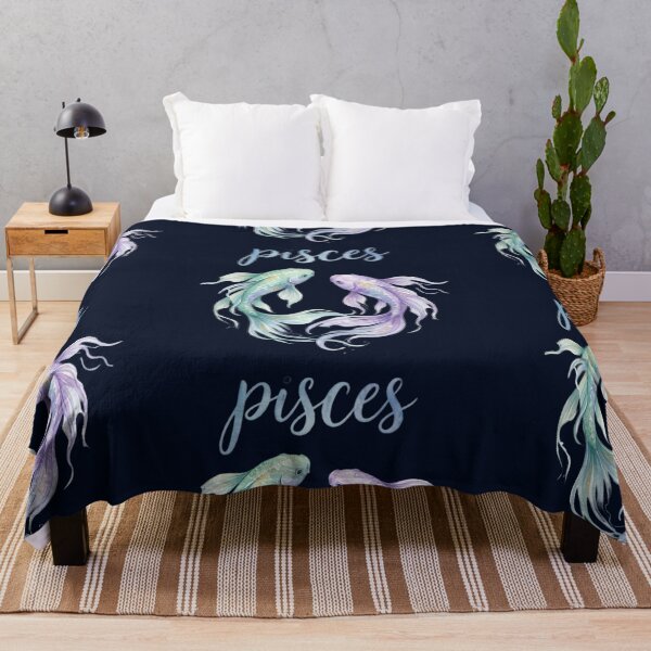 Item preview, Pisces Zodiac Sign Watercolor Fish | Daily Horoscope Astrology | Pisces Aesthetic Gift Design designed and sold by Bhaskar Digital Art.