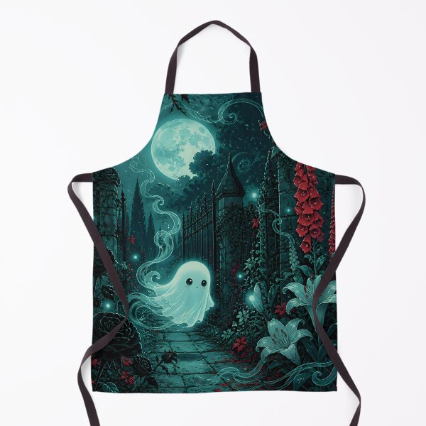 Item preview, Ghost Wandering Enchanted English Garden Pathway designed and sold by Shelley Loewnau-Jones Studio.
