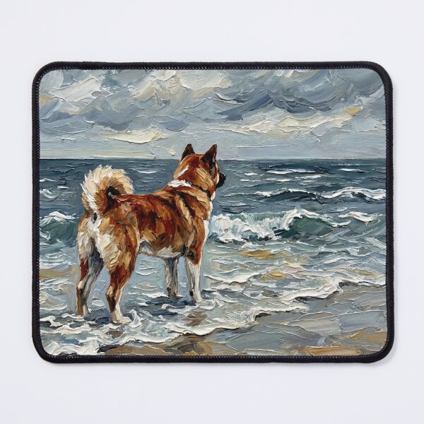 Item preview, Beach Days – Akita designed and sold by AjaTrier.