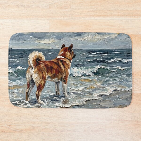 Item preview, Beach Days – Akita designed and sold by AjaTrier.