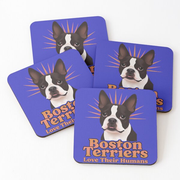 Item preview, Boston Terrier Dog Pet Owner Boston Terriers Love Their Humans Owner Pet Dog  Art Design designed and sold by fantasticdesign.