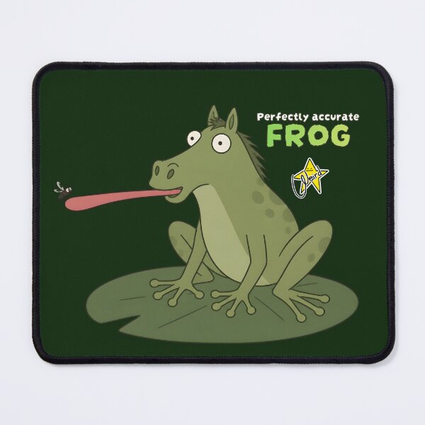 Item preview, Frog ( horse ) weird nonsense humor graphic designed and sold by WEIRD STAR.