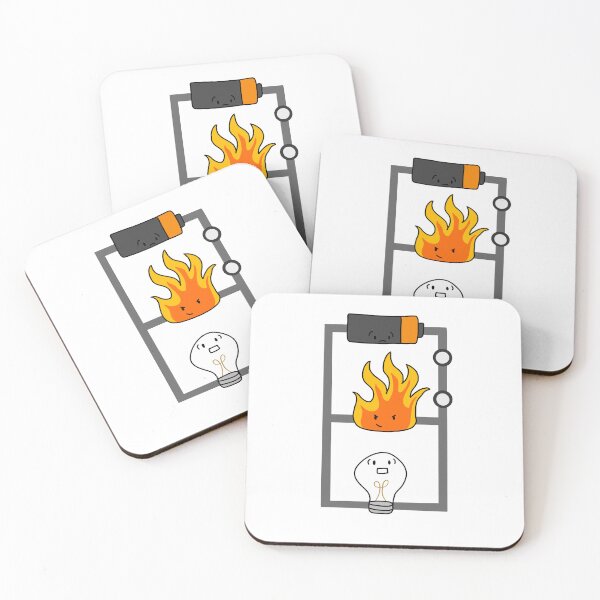 Item preview, Circuit on fire designed and sold by Adaptixstudio.