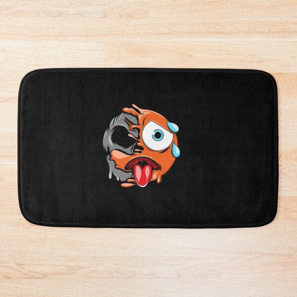 Item preview, Melting Emoji Skull Funny Weird Face Humor designed and sold by Gbriel3.