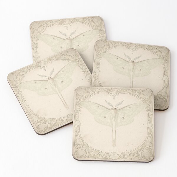 Item preview, Luna Moth Natural History Plate designed and sold by PictorialWhimsy.