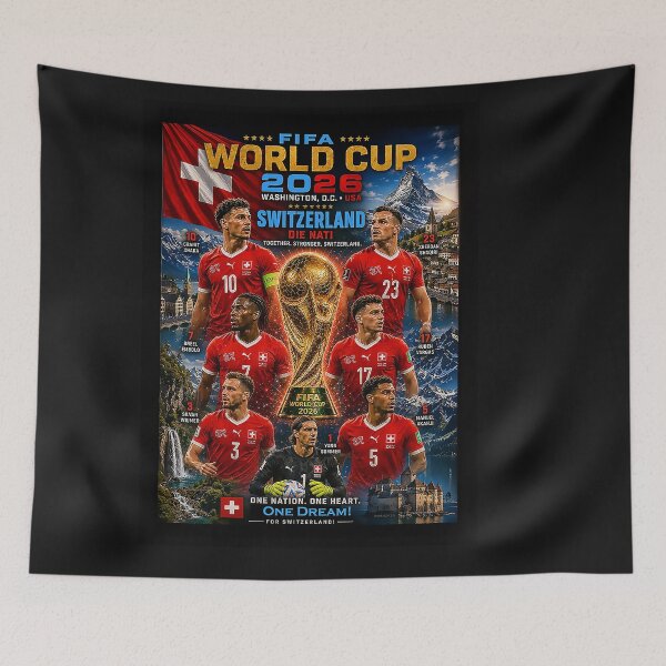 Item preview, FIFA 2026 WORLD CUP - The Swiss Charge for Glory designed and sold by DBM Photo Art 1.