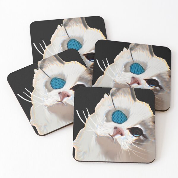 Item preview, Cyberpunk Pirate Kitty Cat designed and sold by AviaryAlley.