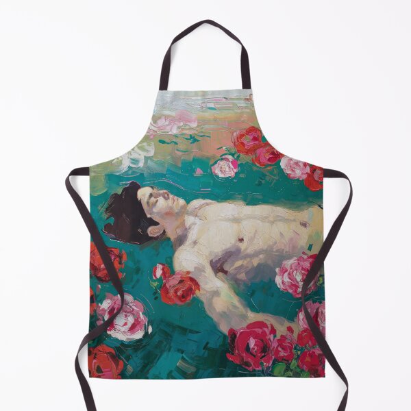 Item preview, Ophelia’s Garden: Impressionist Floral Study in Oil designed and sold by CARRAANN.
