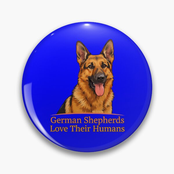Item preview, German Shepherds Love Their Humans Owner Pet Dog  Art Design designed and sold by fantasticdesign.
