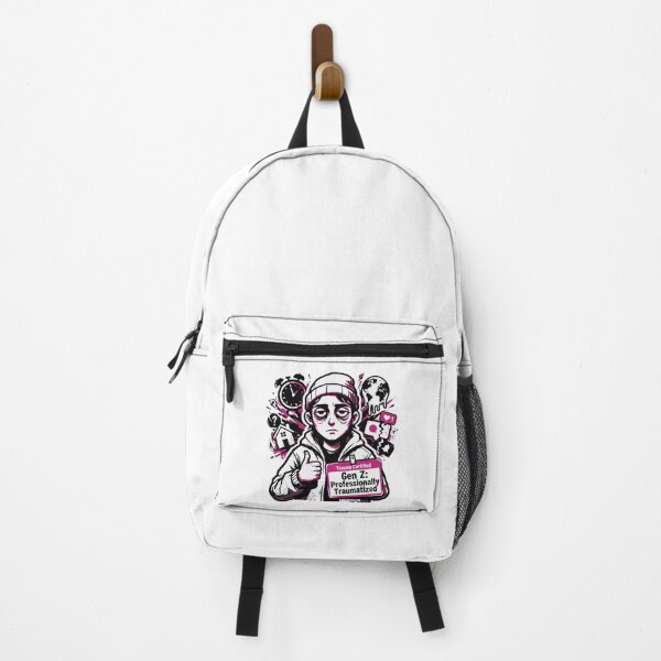 Item preview, Gen Z Professionally Traumatized | Funny Quote designed and sold by XYZ LAB by Jesuperman.
