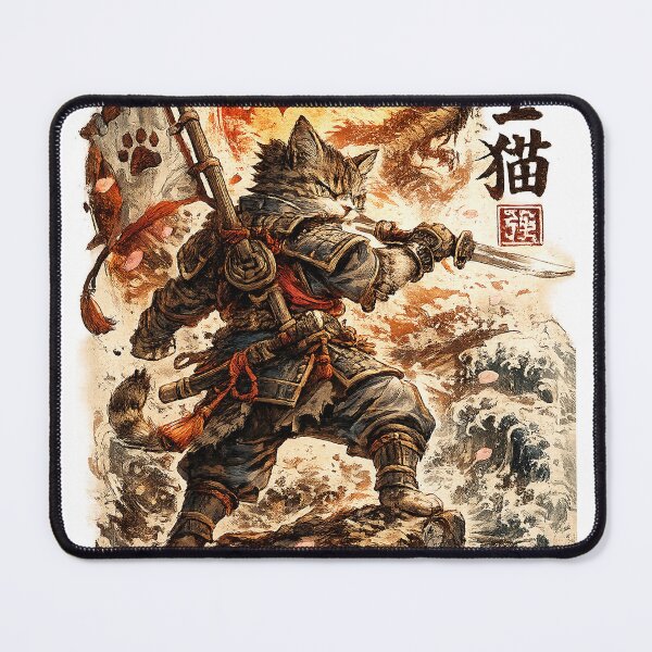 Item preview, Samurai Cat designed and sold by Diccileo.