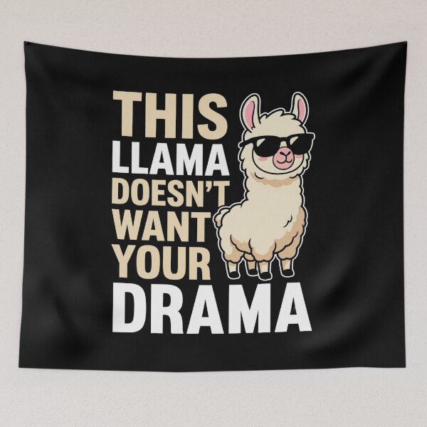 Item preview, Funny Llama Design for Men Women Kids Llama Lover Llama T-Shirt | Cute Llama Graphic Gift designed and sold by Trendably.