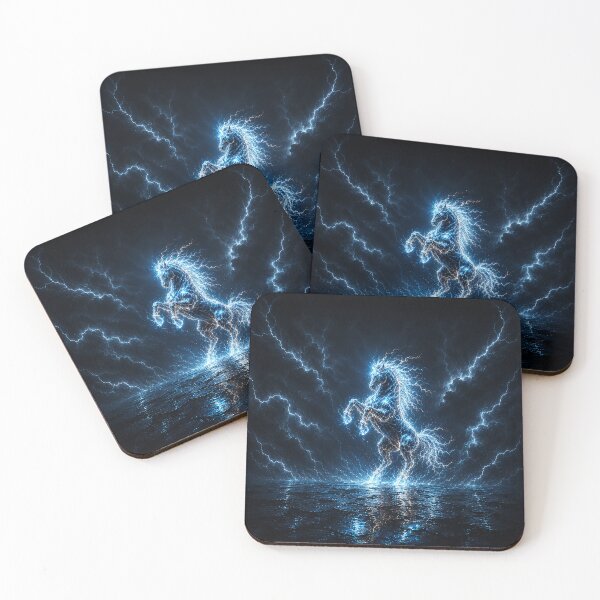 Artikelvorschau, Stormcore Ascendant: The Electric Horizon Stallion entworfen und verkauft von BlissBlvdShop.
