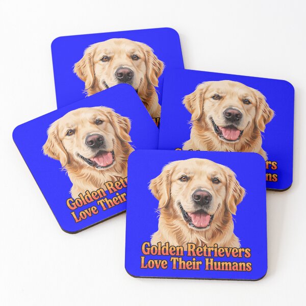 Item preview, Cute Pet Owner Golden Retrievers Love Their Humans Owner Dog  Art Design designed and sold by fantasticdesign.