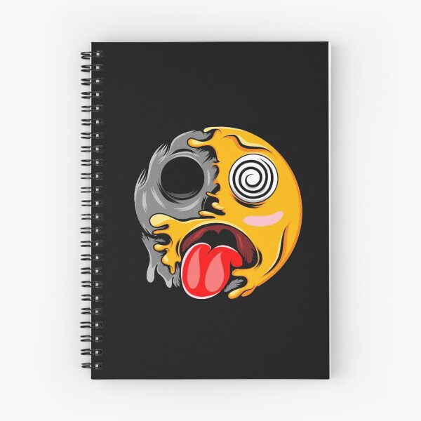Item preview, Crazy Melting Emoji Skull Funny Horror designed and sold by Gbriel3.