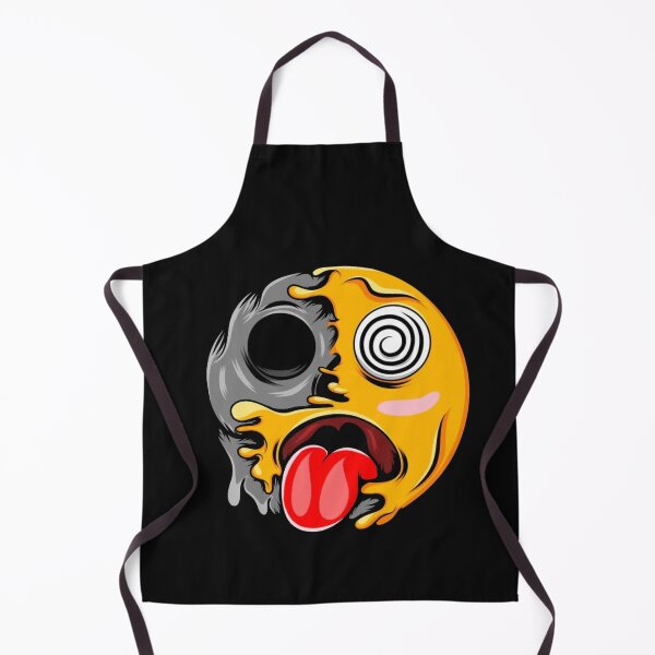 Item preview, Crazy Melting Emoji Skull Funny Horror designed and sold by Gbriel3.