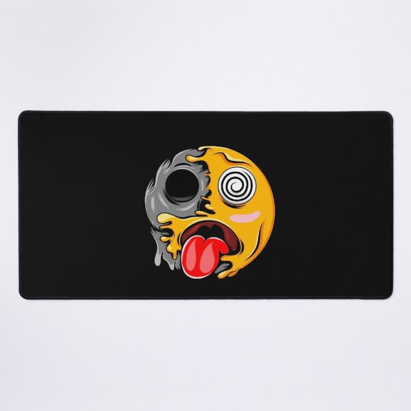 Item preview, Crazy Melting Emoji Skull Funny Horror designed and sold by Gbriel3.