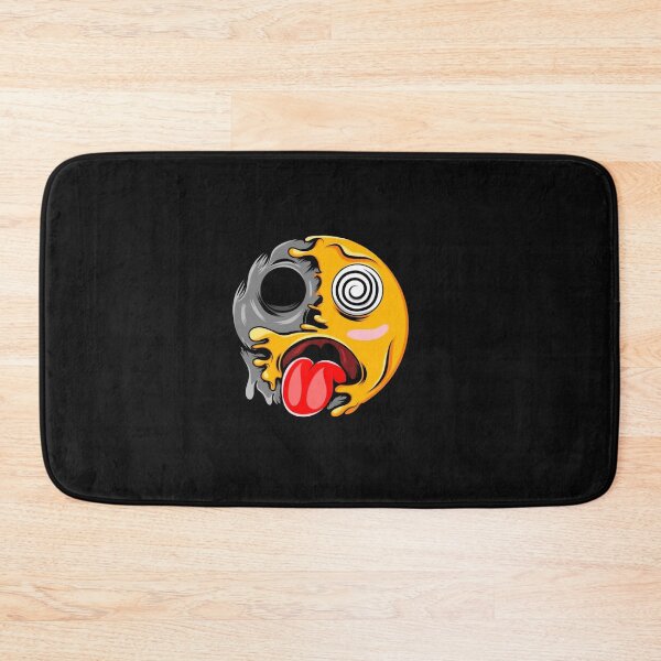 Item preview, Crazy Melting Emoji Skull Funny Horror designed and sold by Gbriel3.