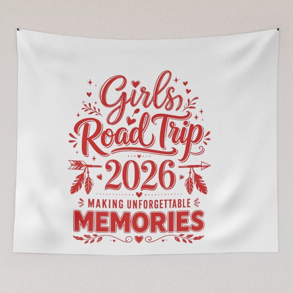 Item preview, Girls Road Trip 26-27 Making Memories Girls Road Trip Red designed and sold by BornBorn.
