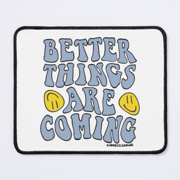 Item preview, Better Things Are Coming Retro Psychedelic designed and sold by SarvynStudio.
