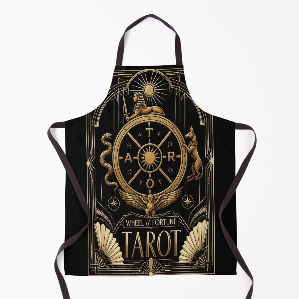 Item preview, Wheel of Fortune Tarot Art Deco designed and sold by SunnyDesign82.