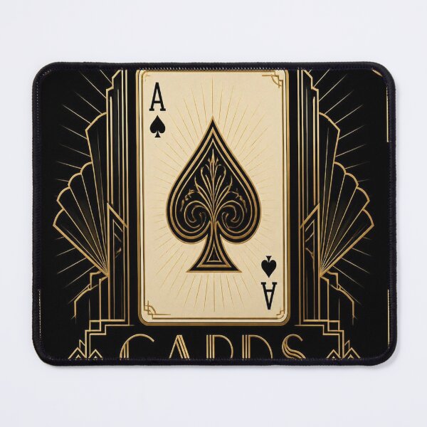 Item preview, Ace of Spades Art Deco designed and sold by SunnyDesign82.