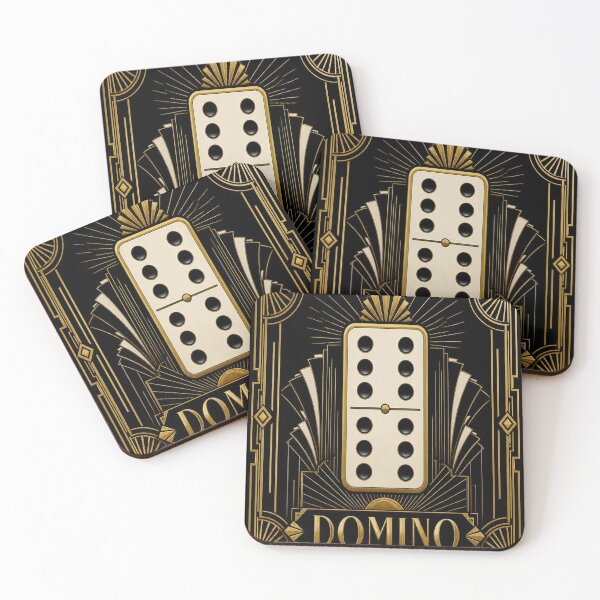 Item preview, Domino Double Six Art Deco designed and sold by SunnyDesign82.