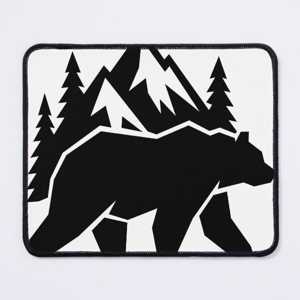 Item preview, Bear Mountain Forest Silhouette designed and sold by quibrak.