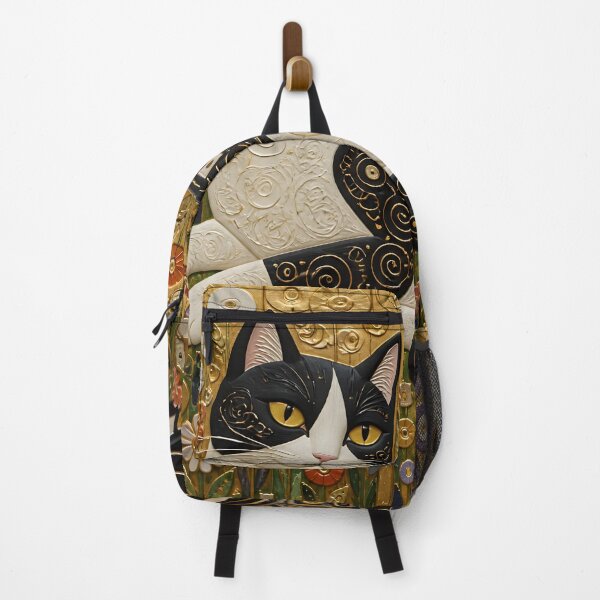 Item preview, Klimt Cat in Flower Garden designed and sold by Vicky Brago-Mitchell®.