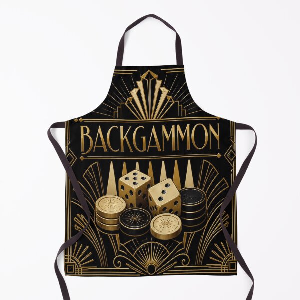 Item preview, Backgammon Dice Art Deco designed and sold by SunnyDesign82.