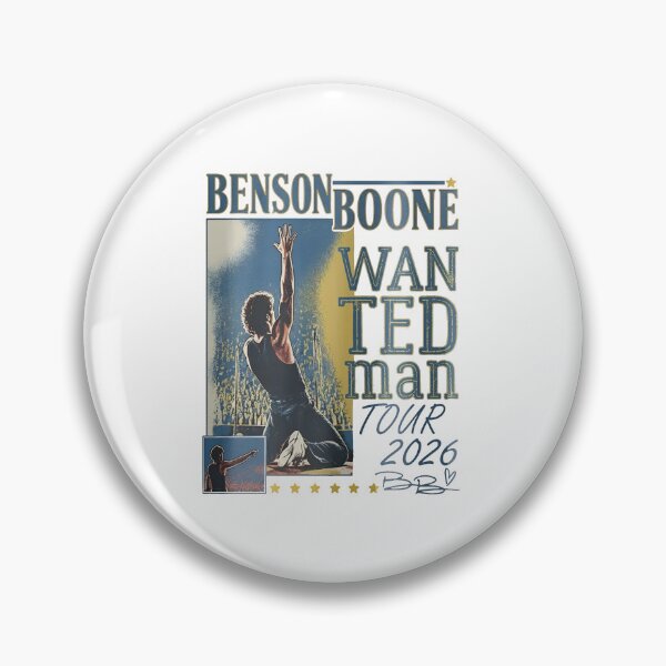 Artikelvorschau, Benson Boone Wanted Man Tour 2026 entworfen und verkauft von tayjeffrey61.