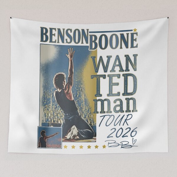 Item preview, Benson Boone Wanted Man Tour 2026 designed and sold by tayjeffrey61.