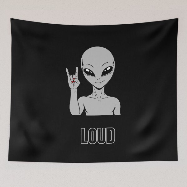 Item preview, ZORGO Signals Silver Edition – Funny Alien Hand Gesture | Minimalist Space Character Sticker designed and sold by The-Visitors.
