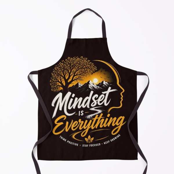 Item preview, Mindset Is Everything Mountain Sunrise Motivation Nature Tree Silhouette designed and sold by Be-You-Vibes.